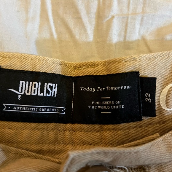 Publish Tan Drop Crotch Joggers - Picture 3 of 7